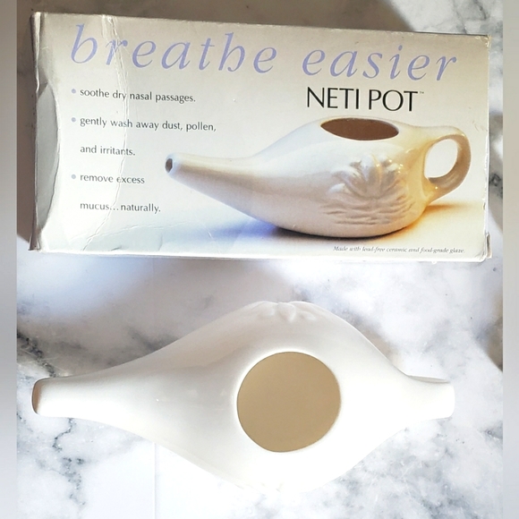 Ceramic Netipot for sinuses - Picture 1 of 8